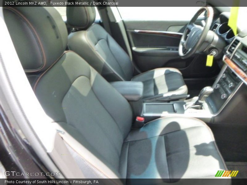 Tuxedo Black Metallic / Dark Charcoal 2012 Lincoln MKZ AWD