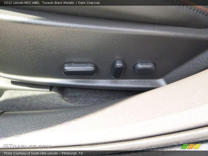 Tuxedo Black Metallic / Dark Charcoal 2012 Lincoln MKZ AWD