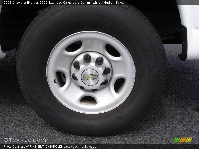 Summit White / Medium Pewter 2008 Chevrolet Express 2500 Extended Cargo Van