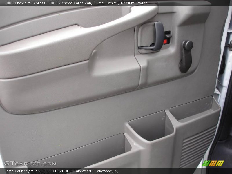 Summit White / Medium Pewter 2008 Chevrolet Express 2500 Extended Cargo Van