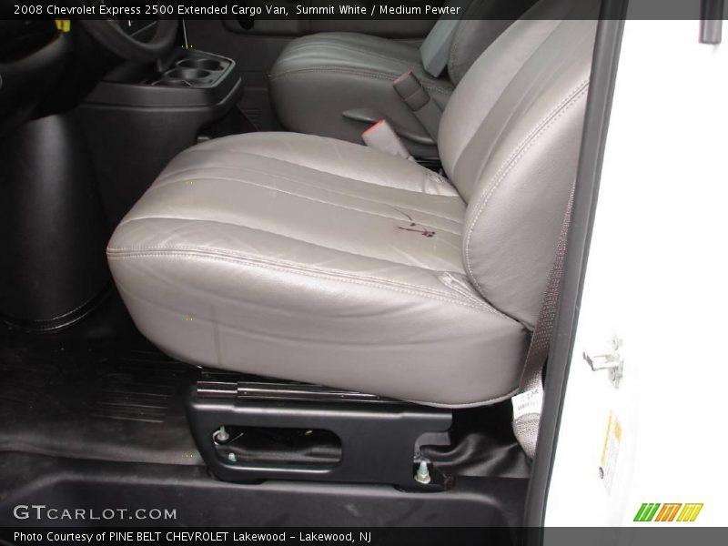 Summit White / Medium Pewter 2008 Chevrolet Express 2500 Extended Cargo Van