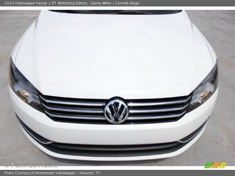 Candy White / Cornsilk Beige 2014 Volkswagen Passat 1.8T Wolfsburg Edition