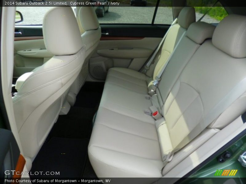 Cypress Green Pearl / Ivory 2014 Subaru Outback 2.5i Limited