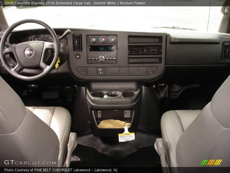Summit White / Medium Pewter 2008 Chevrolet Express 2500 Extended Cargo Van