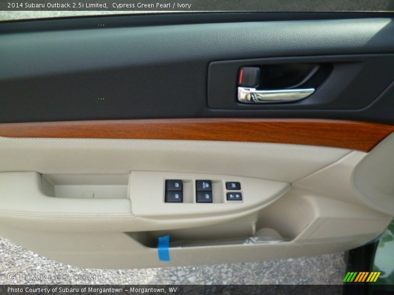 Cypress Green Pearl / Ivory 2014 Subaru Outback 2.5i Limited