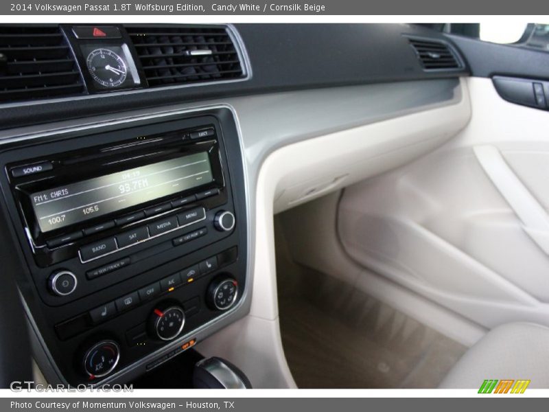 Candy White / Cornsilk Beige 2014 Volkswagen Passat 1.8T Wolfsburg Edition