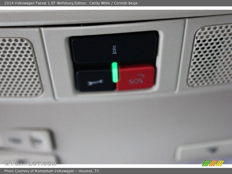 Candy White / Cornsilk Beige 2014 Volkswagen Passat 1.8T Wolfsburg Edition