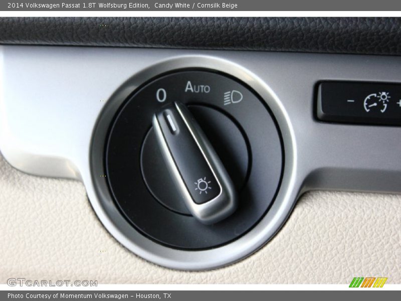 Candy White / Cornsilk Beige 2014 Volkswagen Passat 1.8T Wolfsburg Edition
