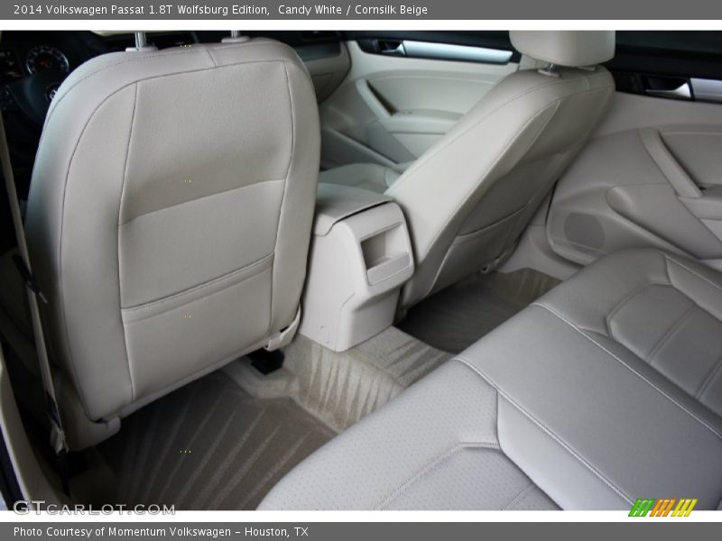 Candy White / Cornsilk Beige 2014 Volkswagen Passat 1.8T Wolfsburg Edition