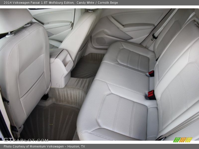 Candy White / Cornsilk Beige 2014 Volkswagen Passat 1.8T Wolfsburg Edition