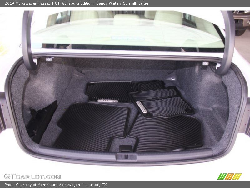 Candy White / Cornsilk Beige 2014 Volkswagen Passat 1.8T Wolfsburg Edition