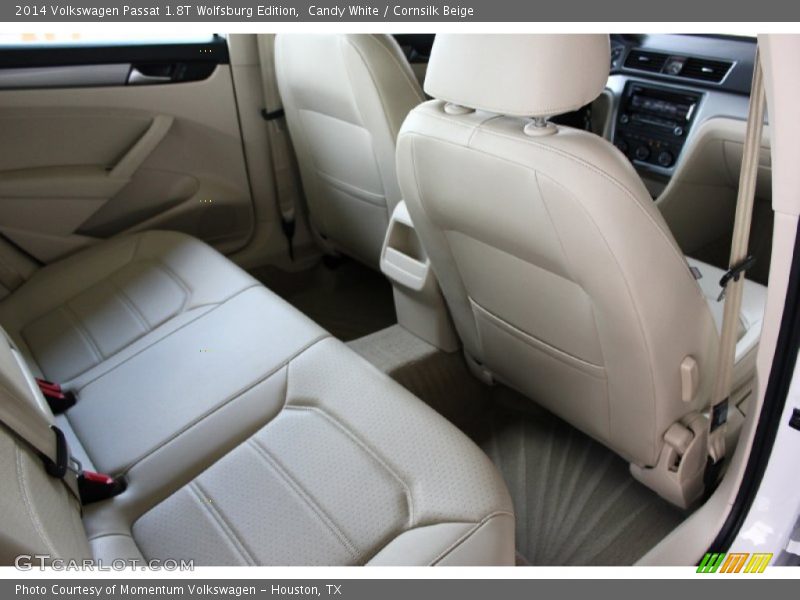 Candy White / Cornsilk Beige 2014 Volkswagen Passat 1.8T Wolfsburg Edition