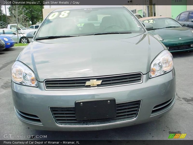 Dark Silver Metallic / Gray 2008 Chevrolet Impala LT