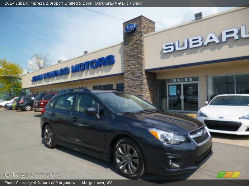 Dark Gray Metallic / Black 2014 Subaru Impreza 2.0i Sport Limited 5 Door