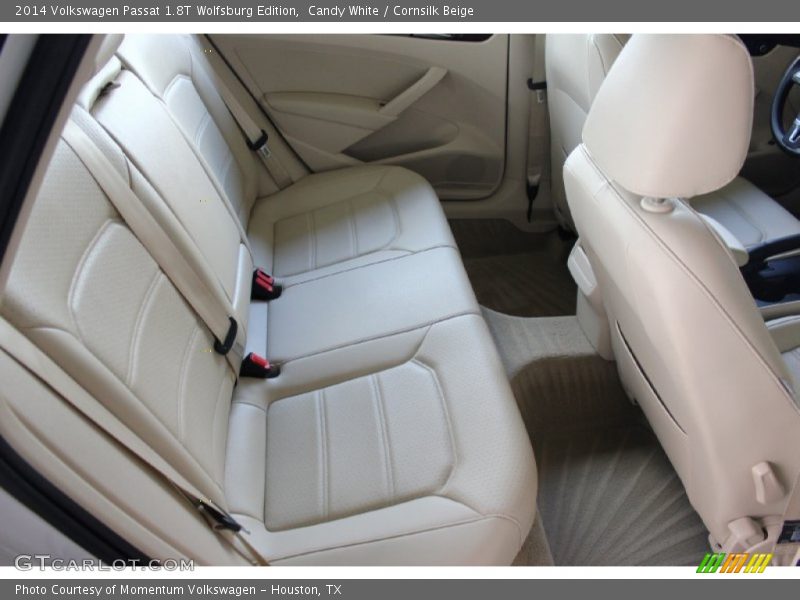 Candy White / Cornsilk Beige 2014 Volkswagen Passat 1.8T Wolfsburg Edition
