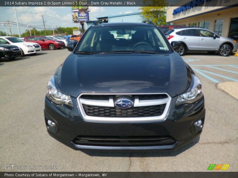 Dark Gray Metallic / Black 2014 Subaru Impreza 2.0i Sport Limited 5 Door