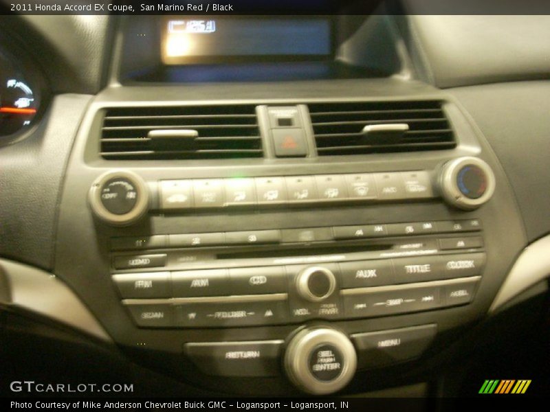 San Marino Red / Black 2011 Honda Accord EX Coupe