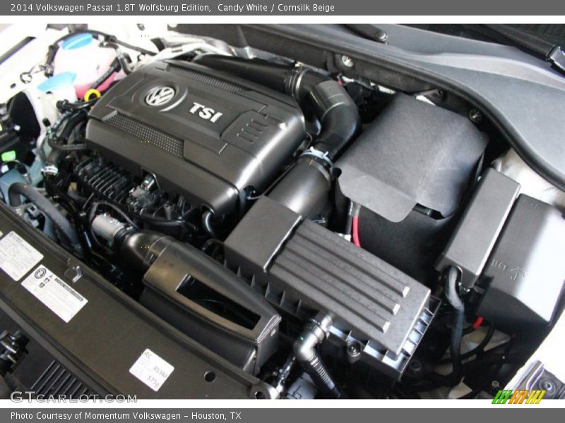 Candy White / Cornsilk Beige 2014 Volkswagen Passat 1.8T Wolfsburg Edition