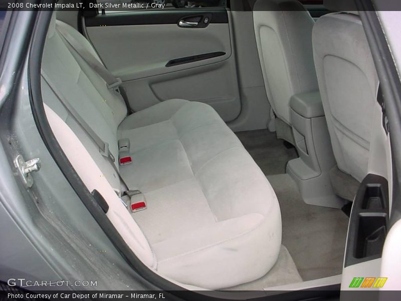 Dark Silver Metallic / Gray 2008 Chevrolet Impala LT