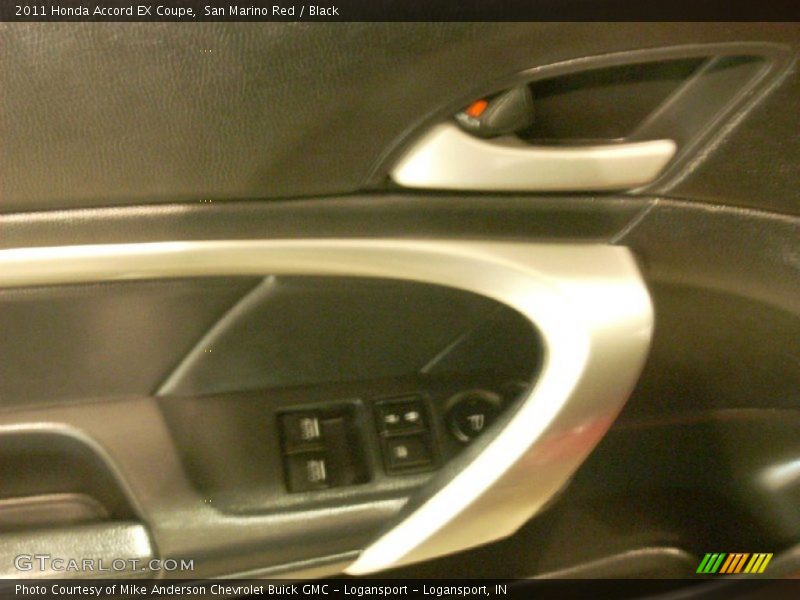 San Marino Red / Black 2011 Honda Accord EX Coupe