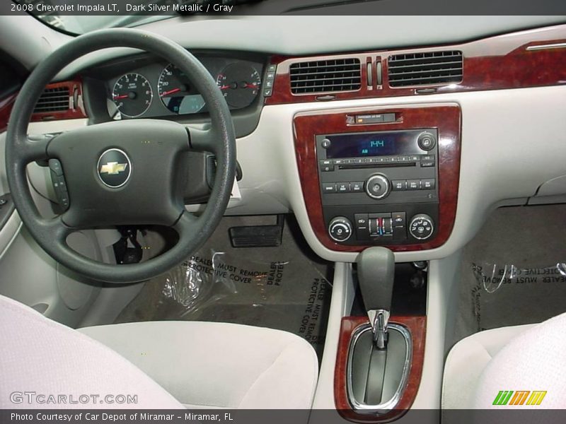 Dark Silver Metallic / Gray 2008 Chevrolet Impala LT