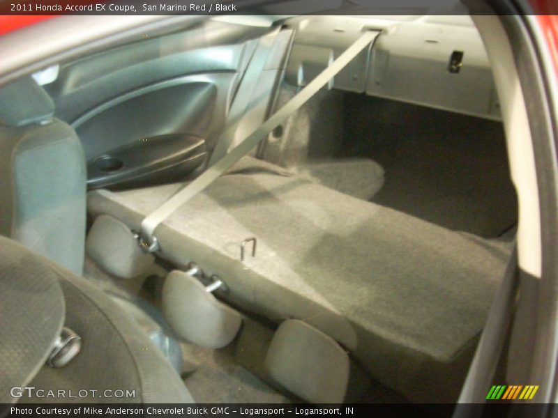 San Marino Red / Black 2011 Honda Accord EX Coupe