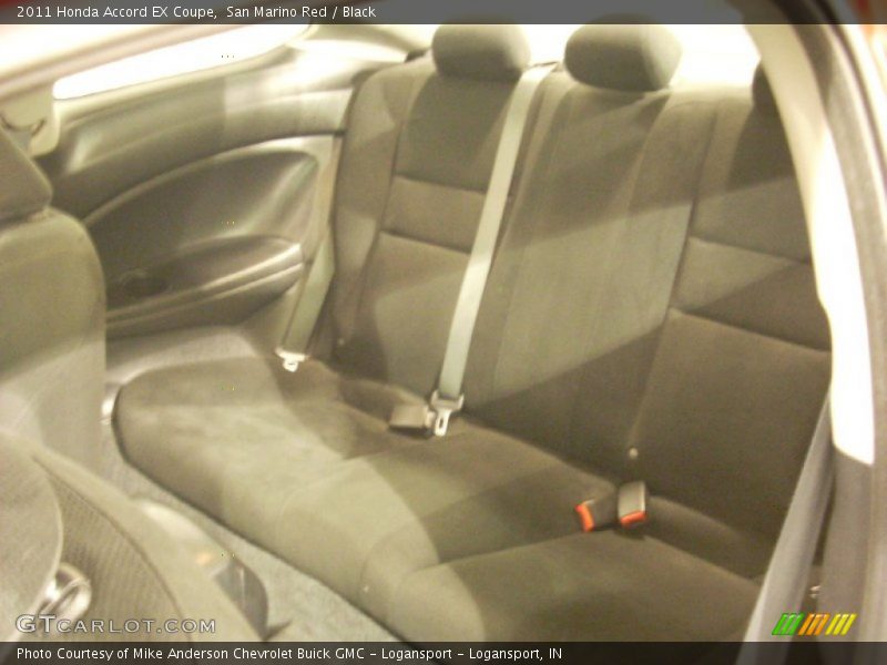 San Marino Red / Black 2011 Honda Accord EX Coupe