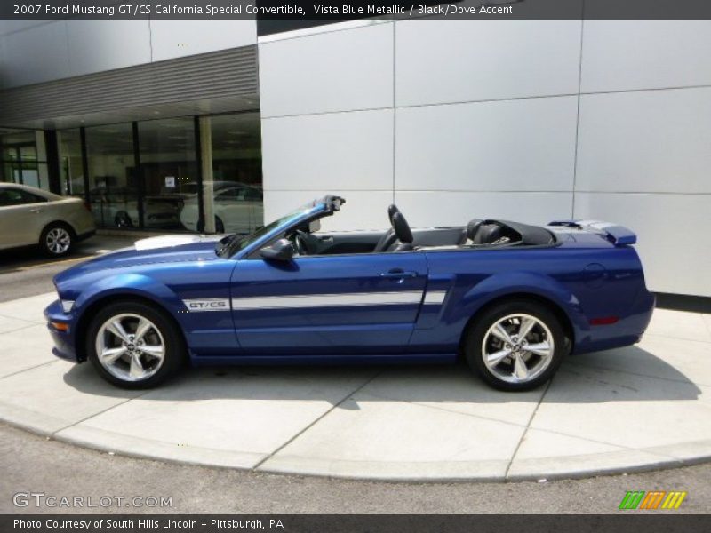  2007 Mustang GT/CS California Special Convertible Vista Blue Metallic