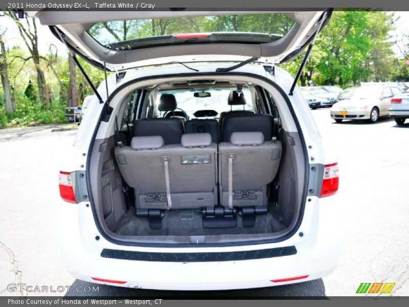Taffeta White / Gray 2011 Honda Odyssey EX-L