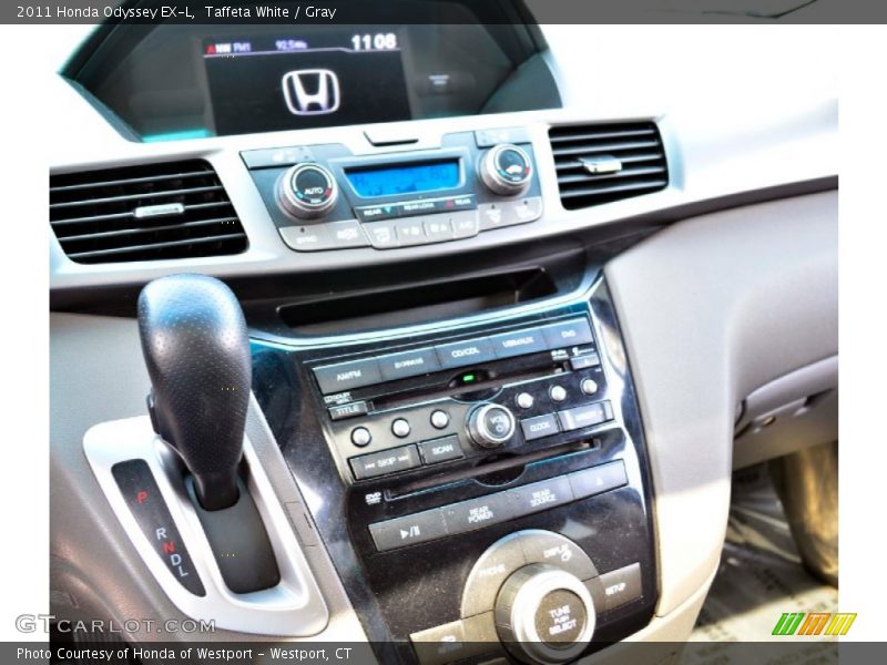 Taffeta White / Gray 2011 Honda Odyssey EX-L