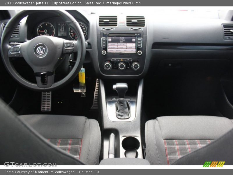 Dashboard of 2010 Jetta TDI Cup Street Edition