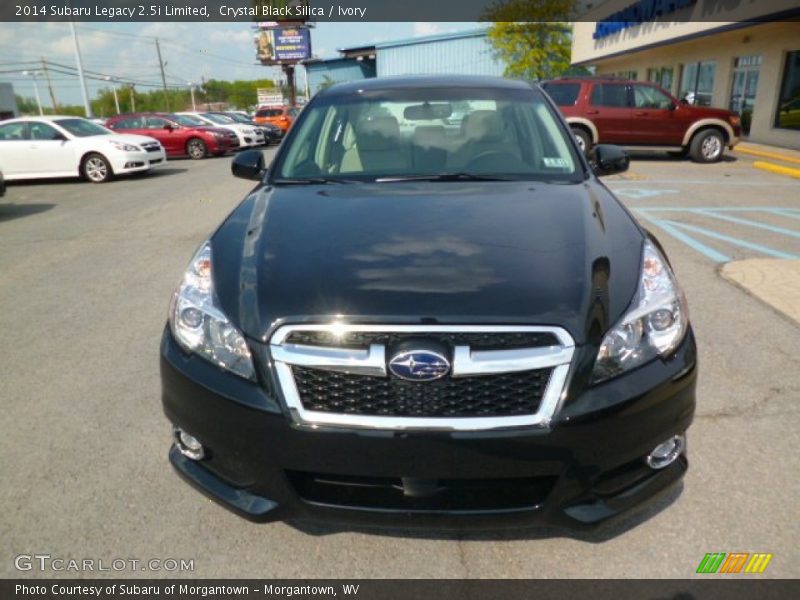 Crystal Black Silica / Ivory 2014 Subaru Legacy 2.5i Limited