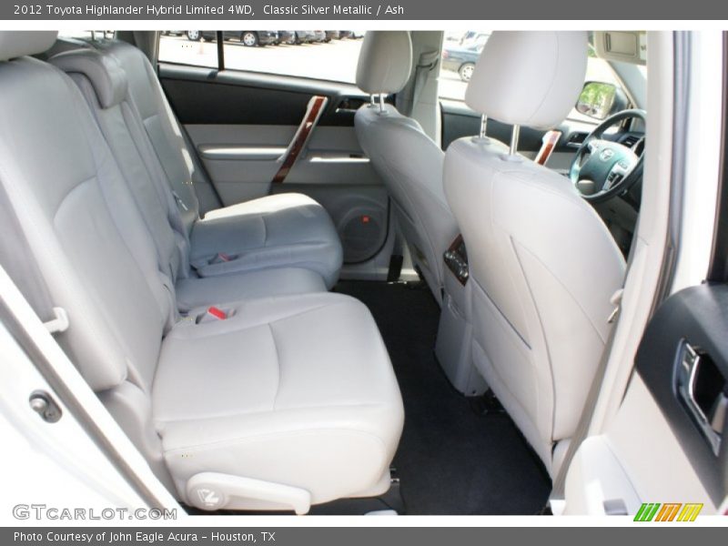 Classic Silver Metallic / Ash 2012 Toyota Highlander Hybrid Limited 4WD