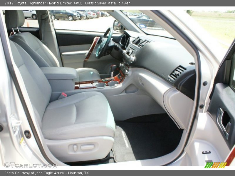 Classic Silver Metallic / Ash 2012 Toyota Highlander Hybrid Limited 4WD