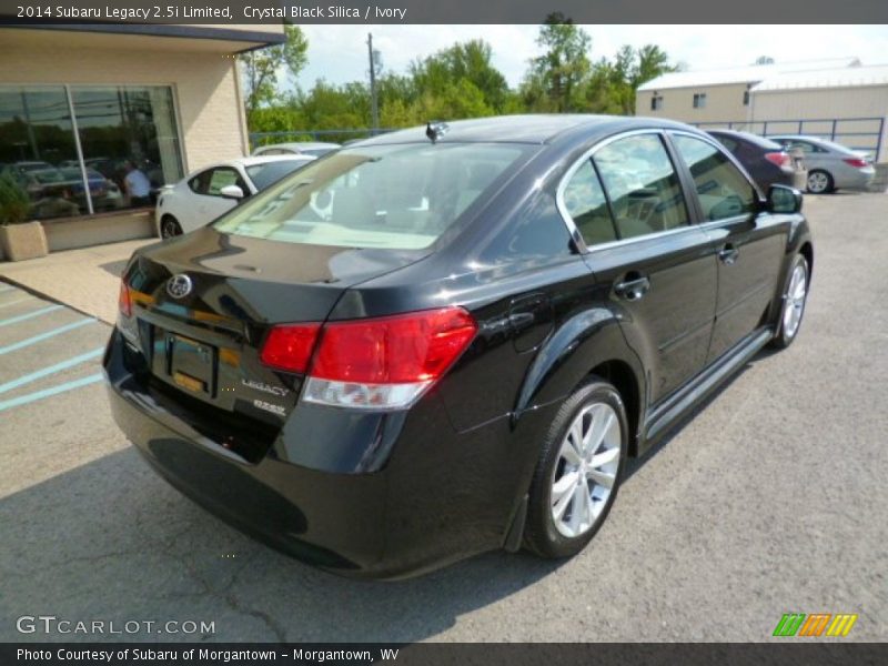 Crystal Black Silica / Ivory 2014 Subaru Legacy 2.5i Limited