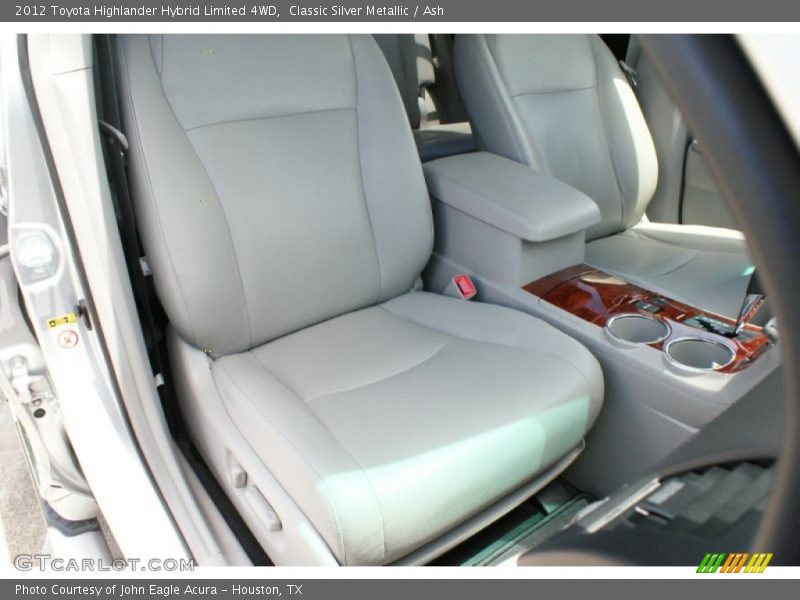 Classic Silver Metallic / Ash 2012 Toyota Highlander Hybrid Limited 4WD