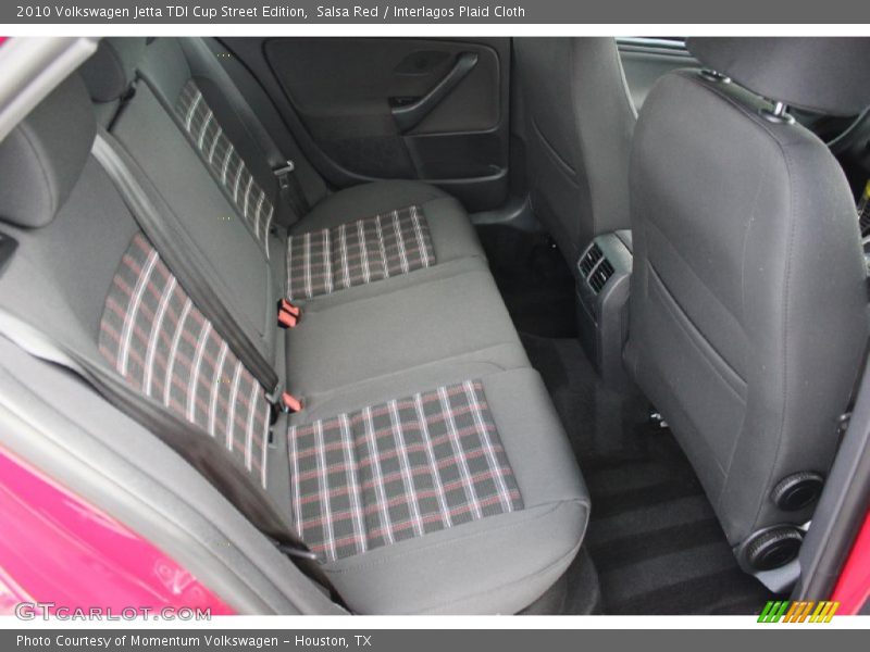 Rear Seat of 2010 Jetta TDI Cup Street Edition