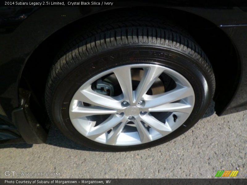 Crystal Black Silica / Ivory 2014 Subaru Legacy 2.5i Limited