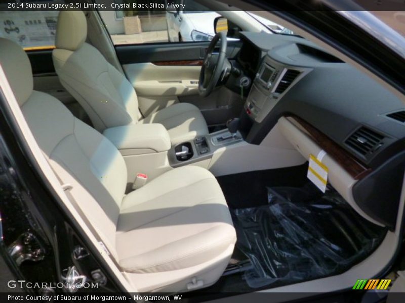 Crystal Black Silica / Ivory 2014 Subaru Legacy 2.5i Limited