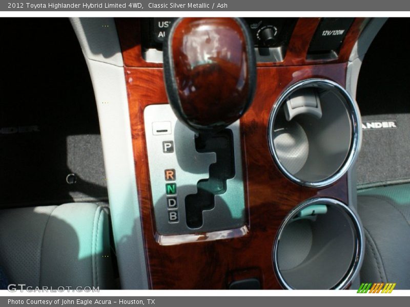 Classic Silver Metallic / Ash 2012 Toyota Highlander Hybrid Limited 4WD