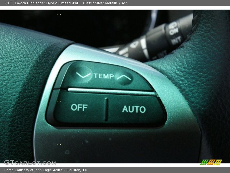 Classic Silver Metallic / Ash 2012 Toyota Highlander Hybrid Limited 4WD