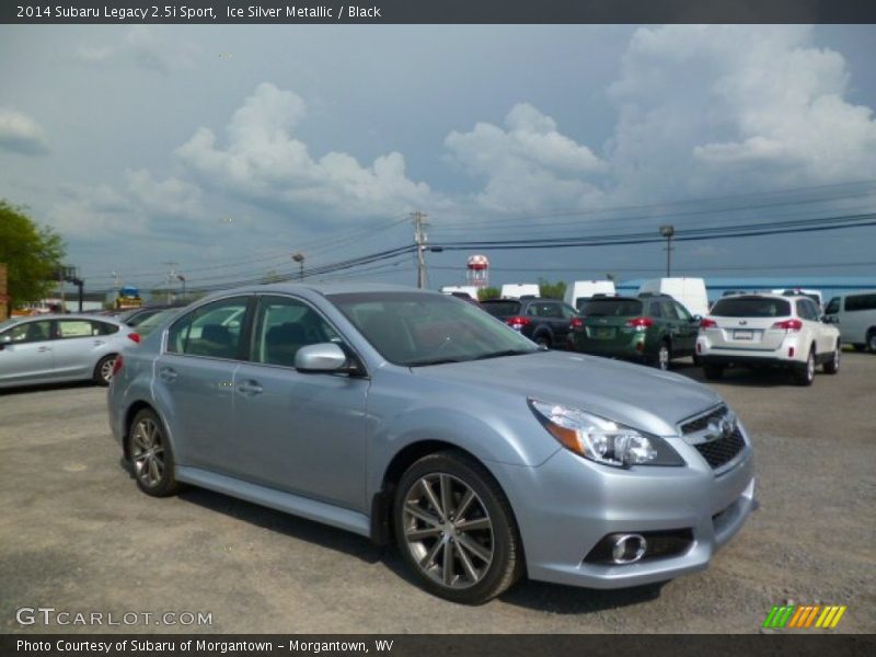 Ice Silver Metallic / Black 2014 Subaru Legacy 2.5i Sport