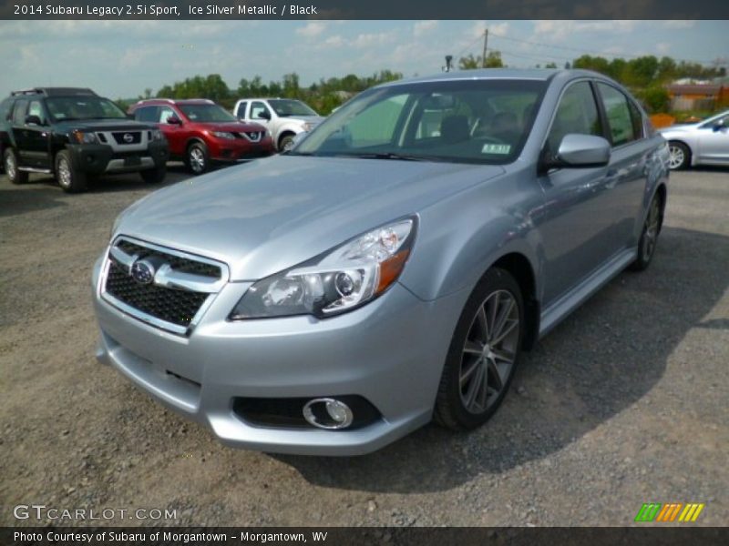 Ice Silver Metallic / Black 2014 Subaru Legacy 2.5i Sport