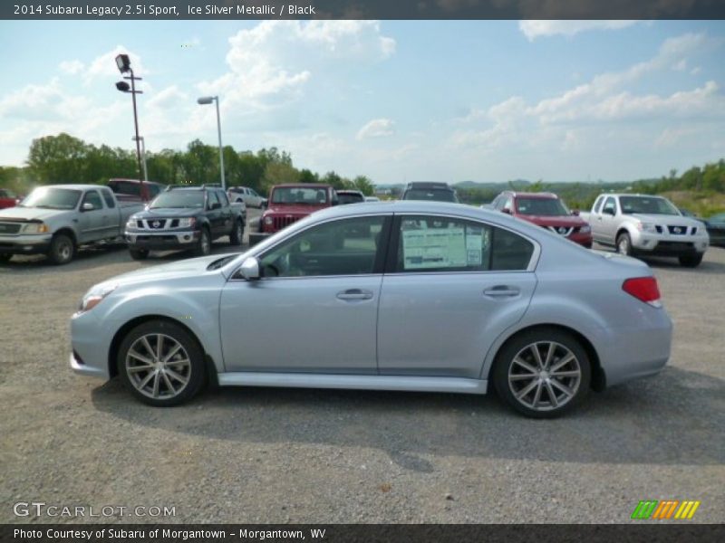 Ice Silver Metallic / Black 2014 Subaru Legacy 2.5i Sport