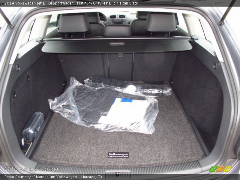 Platinum Gray Metallic / Titan Black 2014 Volkswagen Jetta TDI SportWagen