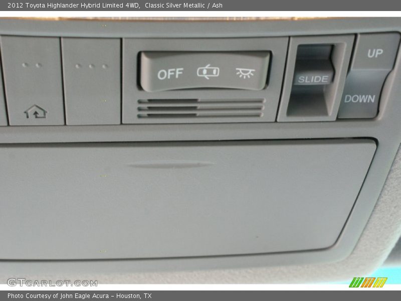 Classic Silver Metallic / Ash 2012 Toyota Highlander Hybrid Limited 4WD