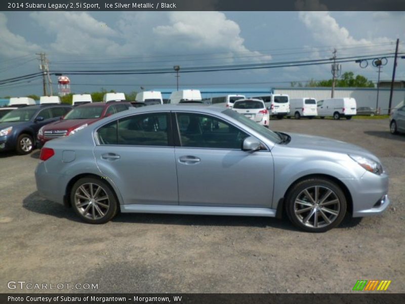 Ice Silver Metallic / Black 2014 Subaru Legacy 2.5i Sport