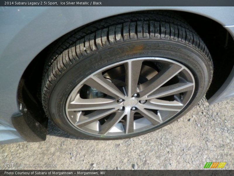 Ice Silver Metallic / Black 2014 Subaru Legacy 2.5i Sport