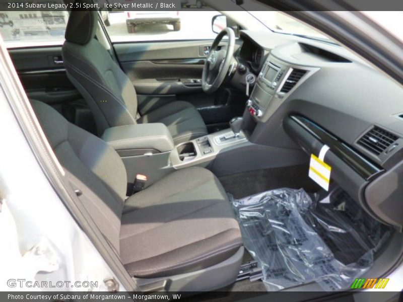 Ice Silver Metallic / Black 2014 Subaru Legacy 2.5i Sport