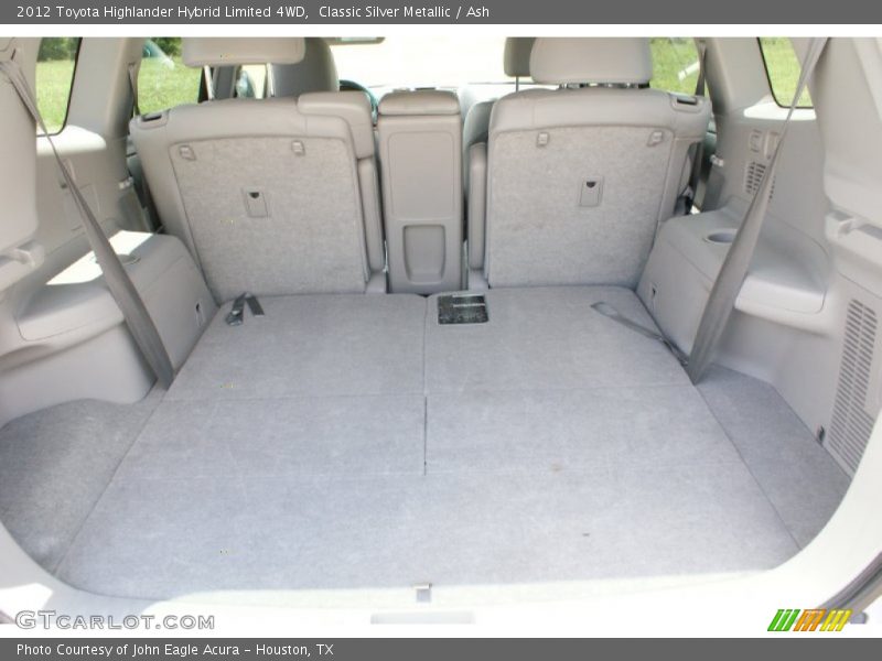 Classic Silver Metallic / Ash 2012 Toyota Highlander Hybrid Limited 4WD